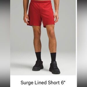 Lululemon men’s Surge lined shorts